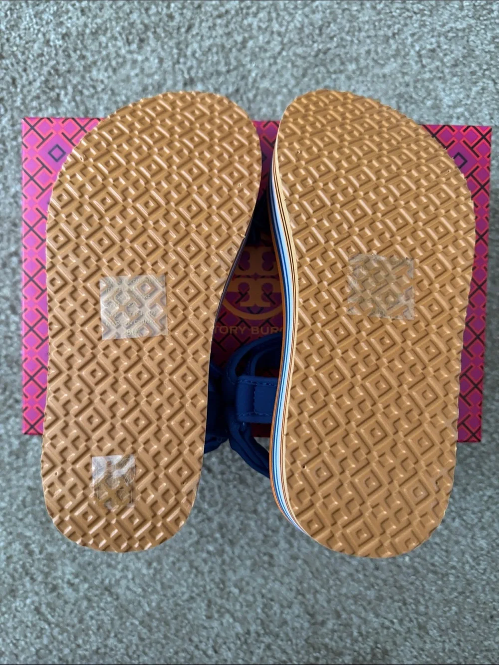 NEW Tory Burch Sport Eva Sandals, size 8 - Picture 3 of 5